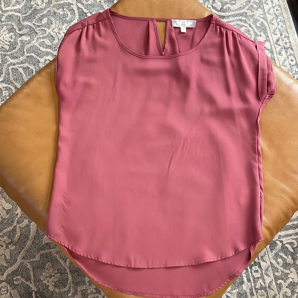 Pink blouse